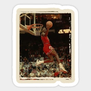 MJ DUNK COMPETION Sticker